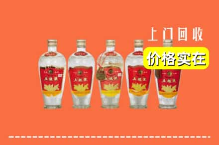 庆元县回收老五粮液